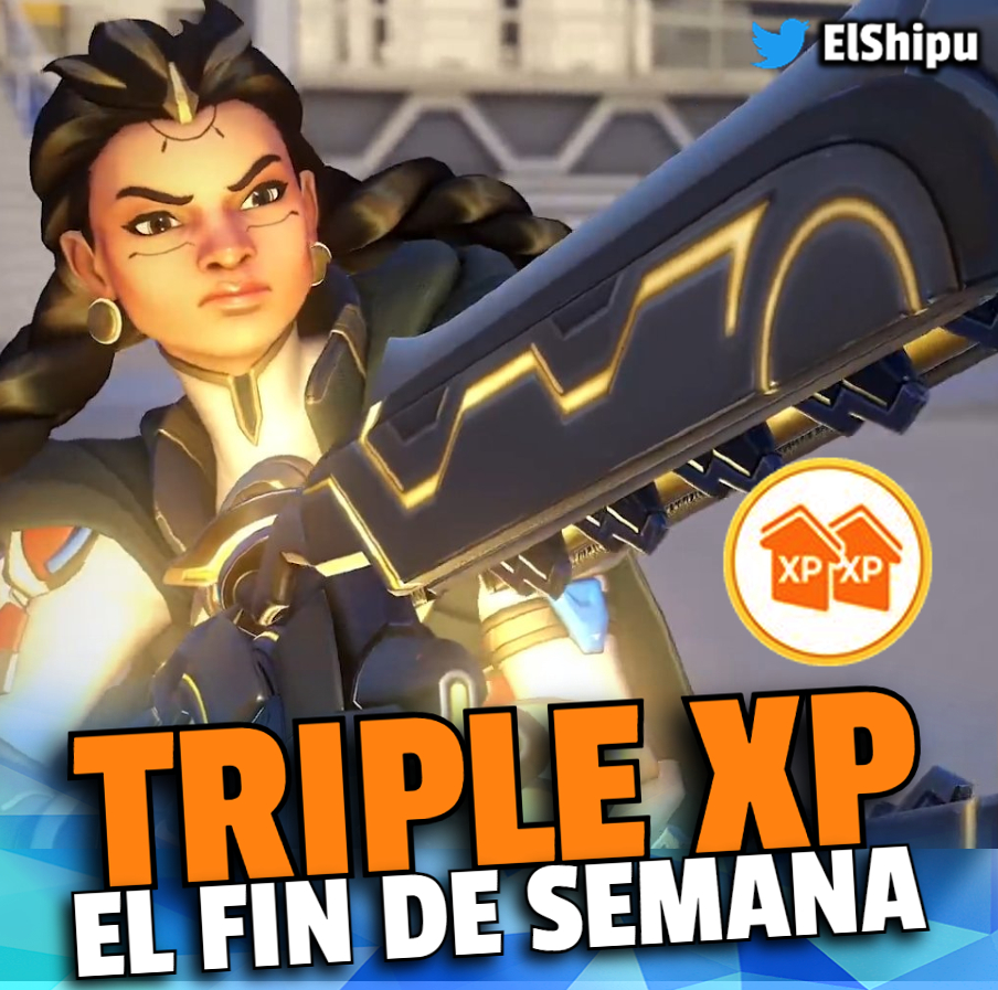 ElShipu's tweet photo. 🎁 Gana TRIPLE XP en Overwatch2
✨ ¡Sube el nivel tu Pase de batalla el triple de rapido con el 3x de XP, que está disponible hasta el 28 de agosto!
#NoticiasOverwatch2 #Overwatch2 #Overwatch #overwatchinvasion #Season6 #OW2Invasion #OverwatchCreators #videojuegos https://t.co/rPbsdM8mx7