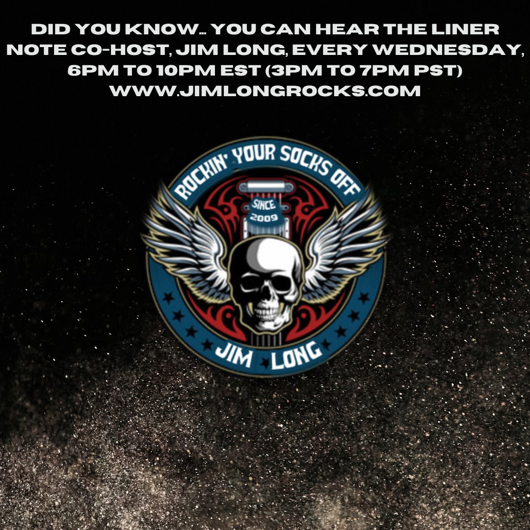 linernotepod's tweet photo. Liner Note co-host #JimLong is on the air, every Wednesday evening from 6pm to 10pm EST / 3pm to 7pm PST. Visit https://t.co/yMFn8WkSMv for details. https://t.co/SoV8IXCTAN