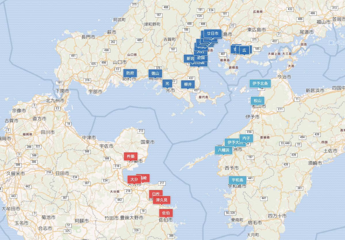 train_diagram's tweet photo. みどりの窓口、きっぷうりば、指定席券売機（オペレーター対応機���む）の設置駅を、地図で探せるページです。

JR全社対応
https://t.co/ifxS067OTo

#みどりの窓口
#きっぷうりば
#指定席券売機
#話せる券売機
#話せる指定席券売機
#サポートつき指定席券売機
#みどりの券売機プラス
#ど〜ぞ https://t.co/yIyBytuQob