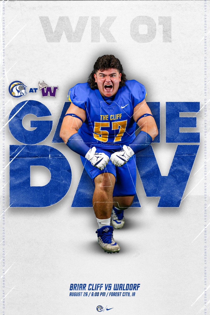 bcuchargers's tweet image. 𝑭𝒊𝒏𝒂𝒍𝒍𝒚 𝑮𝒂𝒎𝒆𝒅𝒂𝒚!

🆚: Waldorf
📍: Forest City, IA
🕕: 6:00 PM
📺: bit.ly/3Pe5eYY
📊: bit.ly/3Pe65ZF

#BattleOn | @BriarCliffFB