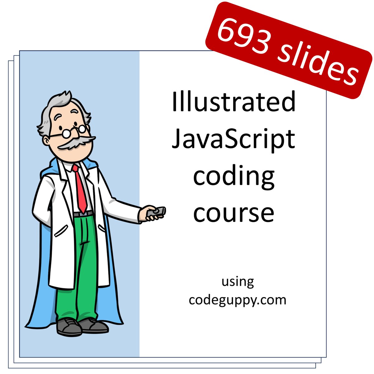 The new coding course for schools &amp; coding clubs is almost ready. ~700 PowerPoint slides!

Download PDF with first 200 slides:
codeguppy.com/site/download/…

➡️ Leave a comment if you are interested in the entire course.

#cseducation #javascript