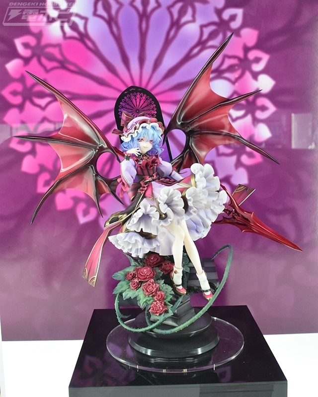 フィギュア彩色原型が展示！ #東方Project レミリア・スカーレット