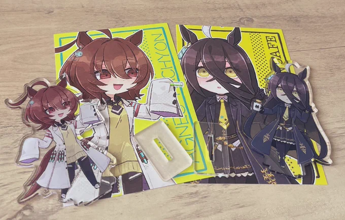 新刊、アクスタの準備が予定より早くできましたので本日発送致します 本日15時までの購入確定分も対応させて頂きますのでよろしくお願いします 