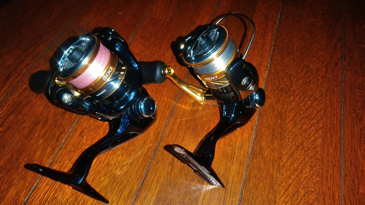 noburons's tweet photo. ショートロッドに500番リール．．．🎣

😏　知って良いこと　知らぬ方が良いこと
とにかく　この一台　使い潰してみます　😆

エッ！潰すどころか　増えてるじゃないですか！🤷
妄想フィッシング　今日も爆釣中！💫😵 https://t.co/VrvocGizta