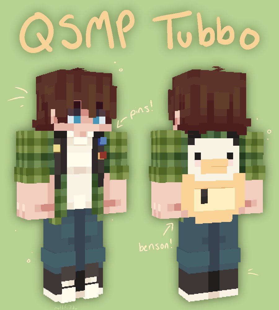 QSMP! TUBBO  Minecraft Skin