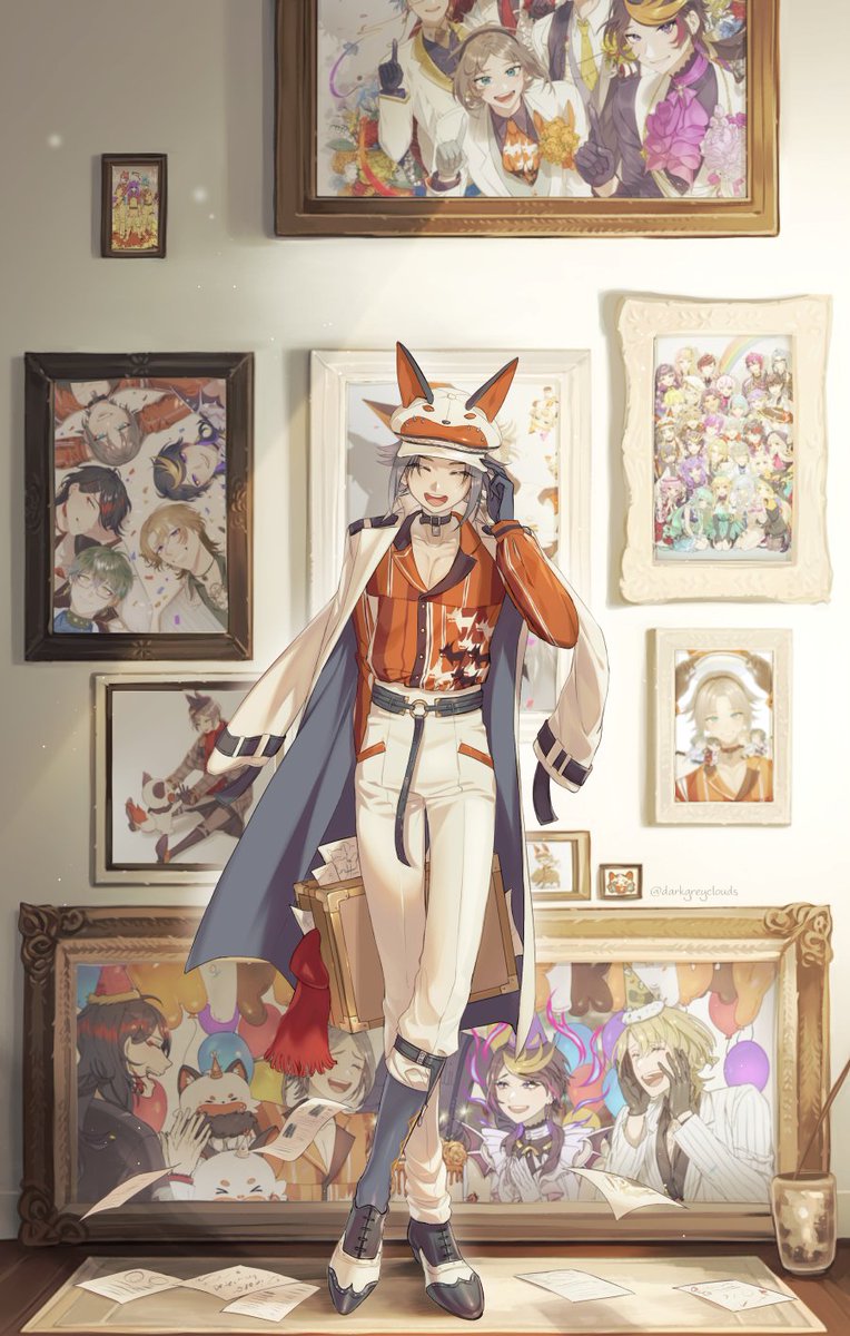 「Thank you so much #MystArt #GOODBYEMYSTA」|Grey @ AB 12のイラスト