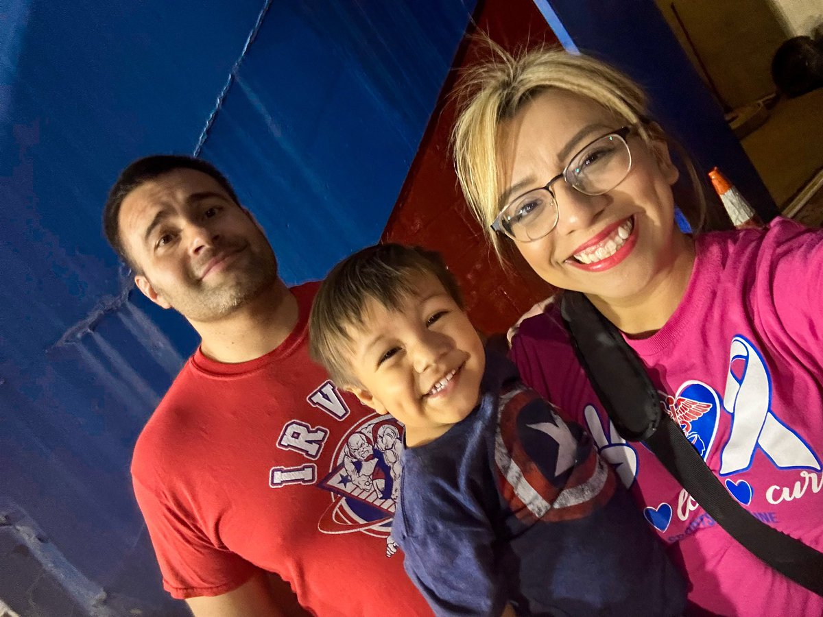 First game of the season! Always supporting our rockets! 🚀🏈