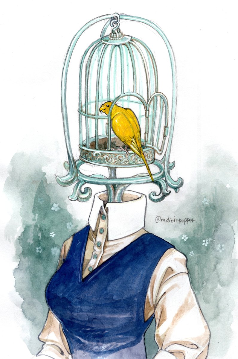 cage shirt bird white shirt vest birdcage long sleeves  illustration images