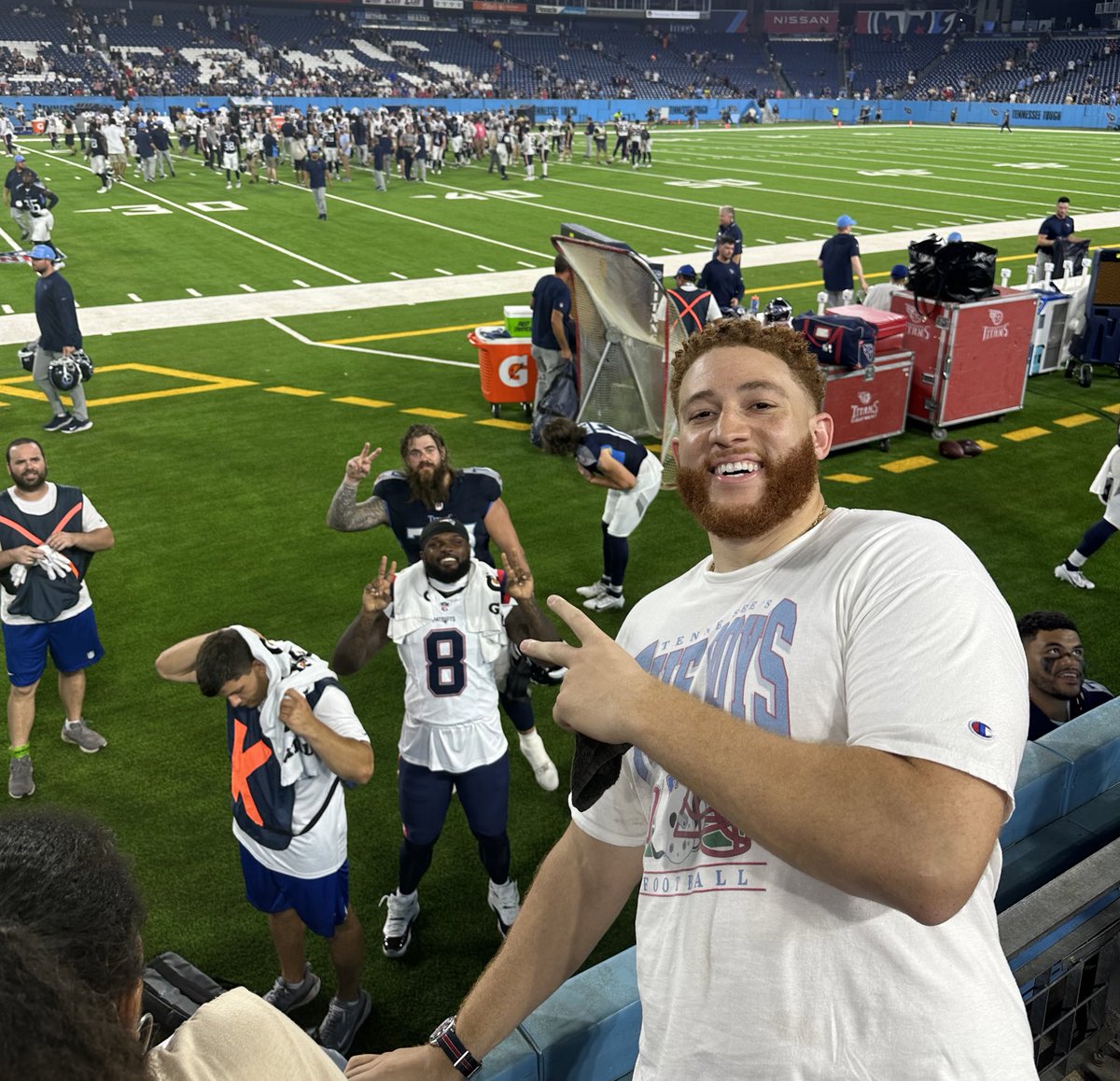 Jason King (@jason72king) on Twitter photo Had to link up with my <a href="/BoilerFootball/">Purdue Football</a> brothers after the #Titans vs #Pats game. Love these guys- Bentley & Roos Had to link up with my <a href="/BoilerFootball/">Purdue Football</a> brothers after the #Titans vs #Pats game. Love these guys- Bentley & Roos