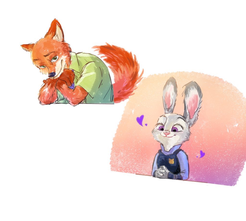 _flower_SB's tweet photo. 🦊🐰 https://t.co/QxWEjTSff7