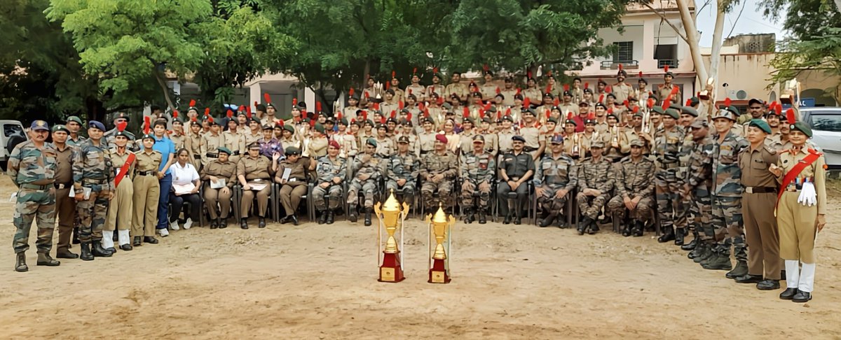 iamjainRJ's tweet photo. Congrats to @Sangam_Univ NCC Cadet #Bhavesh Tulsani,who secured first position in firing in all @NCCDteRajasthan ,Proud Moment for us।। @HQ_DG_NCC @Lalit_DDGRajNCC @NssRajasthan @NccUdaipur https://t.co/DGyeSQgpr0