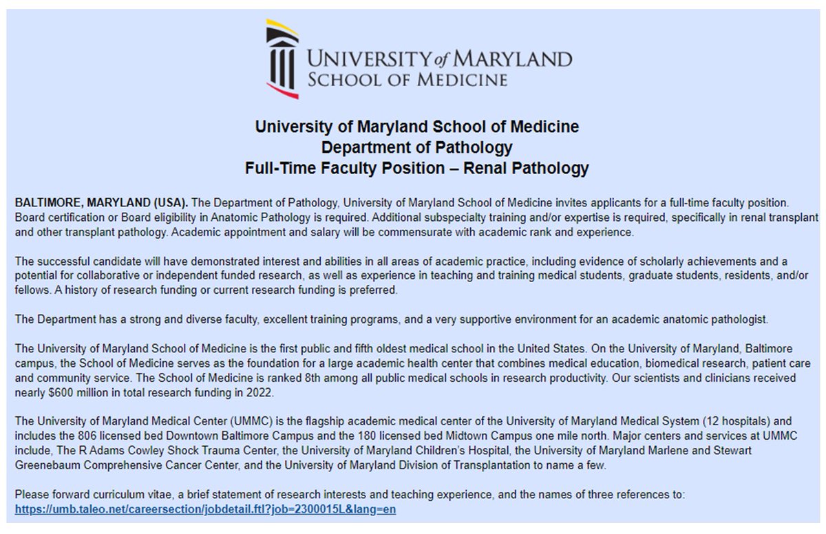 University of Maryland Pathology Residents tweet media