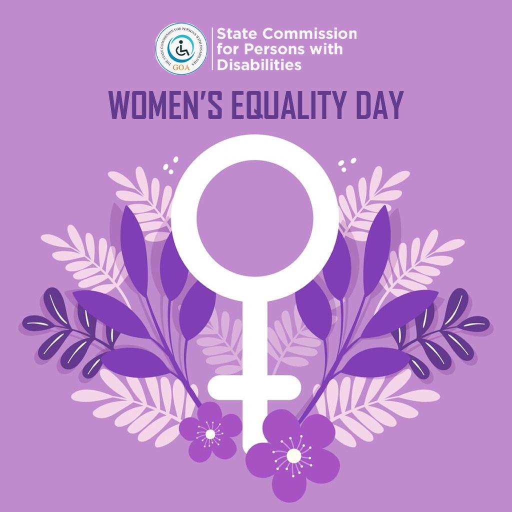 Happy Women's Equality Day! 🌍💜 Today, we recognize the remarkable journey of women with disabilities – their triumphs, struggles, and unyielding spirit.