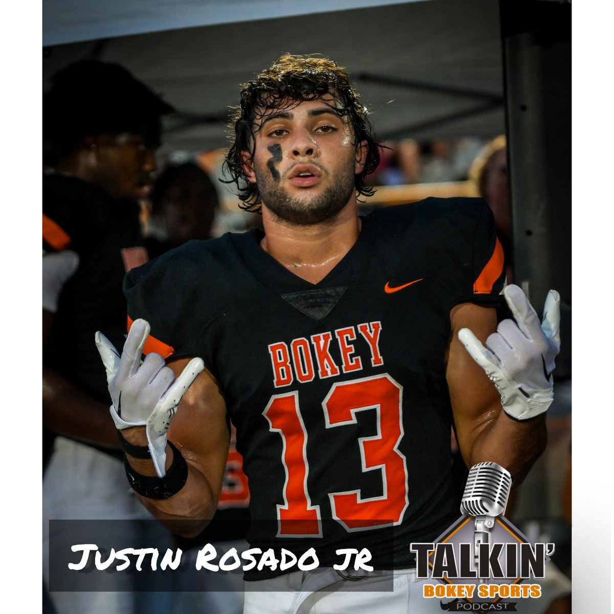 The player of the game is Justin Rosado. @jjetty_13 had 2 touchdowns tonight, including a 50-yard punt return.