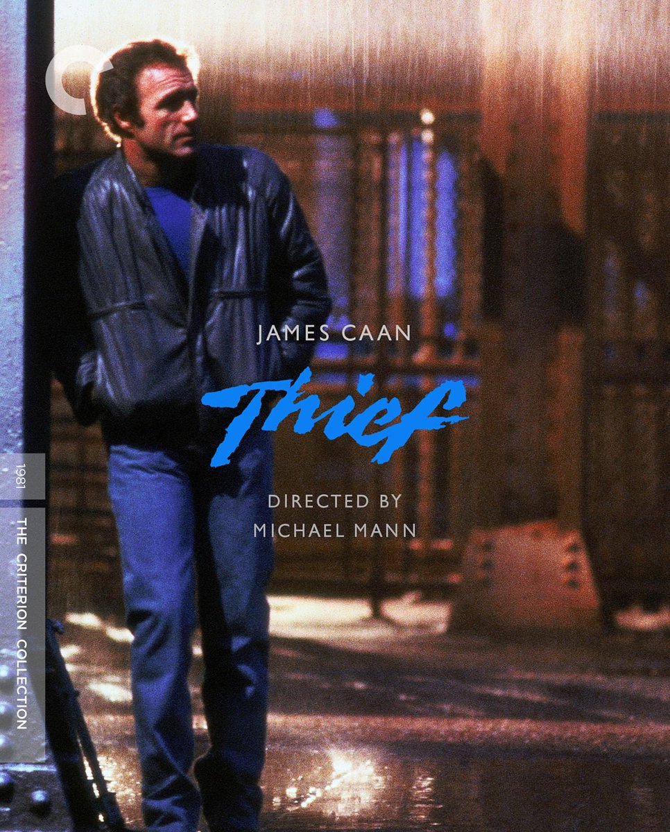 Noticed Criterion Channel is now offering Michael Mann's excellent movie 'Thief' and it's a personal favorite.