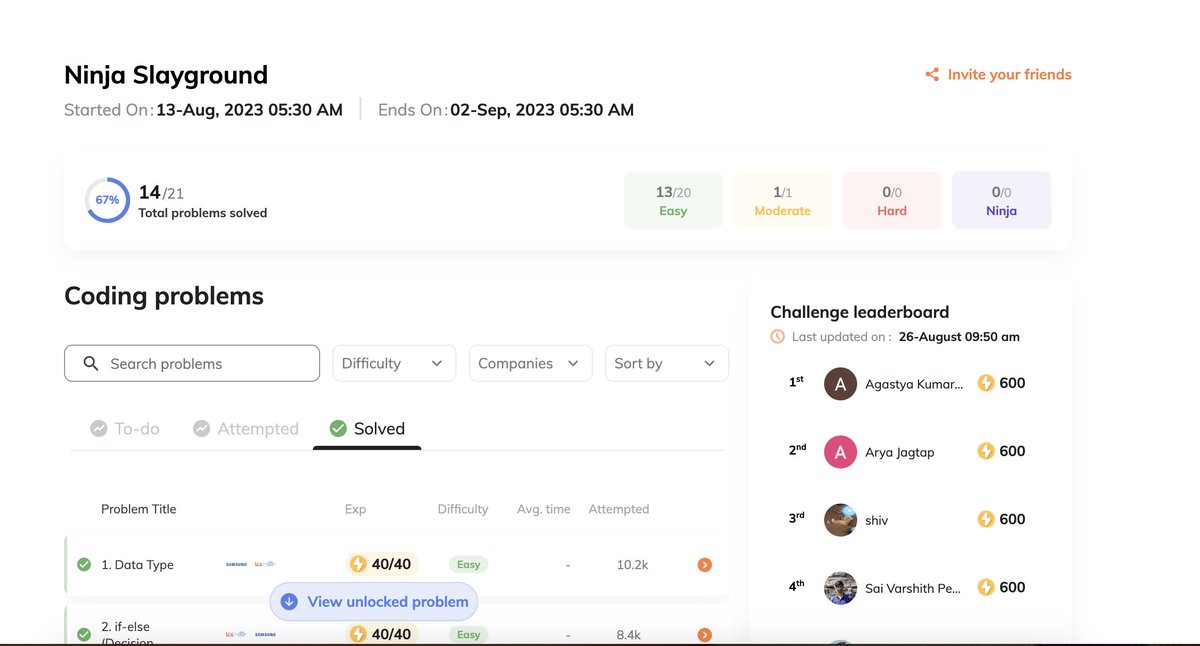 Ritik (@ritik7026963294) on Twitter photo Day14 of Coding challenge🔥 #NinjaSlayground #CodingNinjasStudio
<a href="/CodingNinjasOff/">Coding Ninjas</a>
<a href="/drinkslaycoffee/">SLAY Coffee</a> Day14 of Coding challenge🔥 #NinjaSlayground #CodingNinjasStudio
<a href="/CodingNinjasOff/">Coding Ninjas</a>
<a href="/drinkslaycoffee/">SLAY Coffee</a>