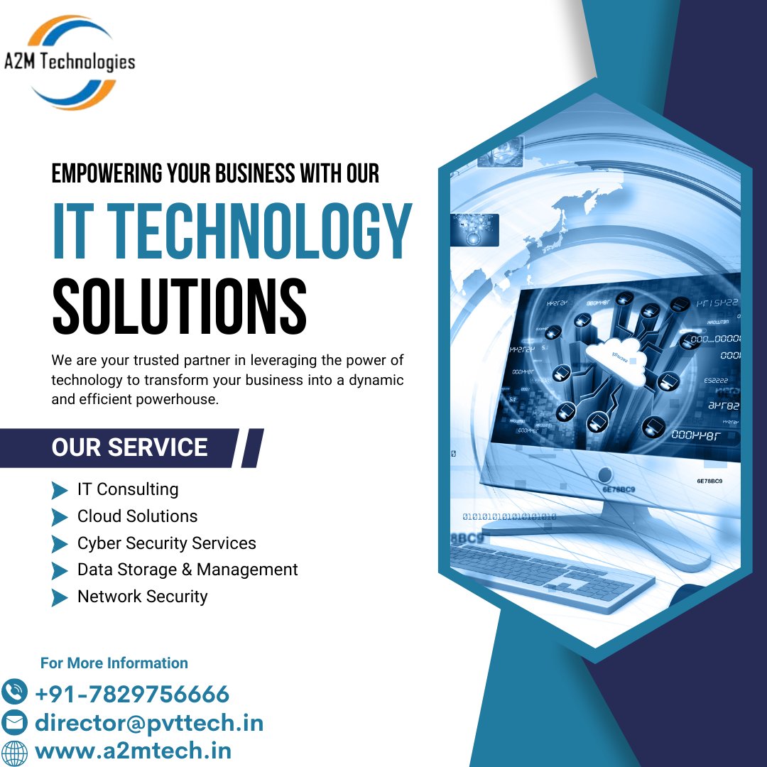 TechnologiesA2m's tweet photo. Dive into the world of Configuration Management! 🚀 Discover how to streamline your IT setup, ensure consistency, and stay secure with proper configuration practices.
Visit https://t.co/nPHlMVHy1a today!
#customizedsolutions #innovation #technology #A2MTech #a2mtechnologies https://t.co/3Laslz0XnZ