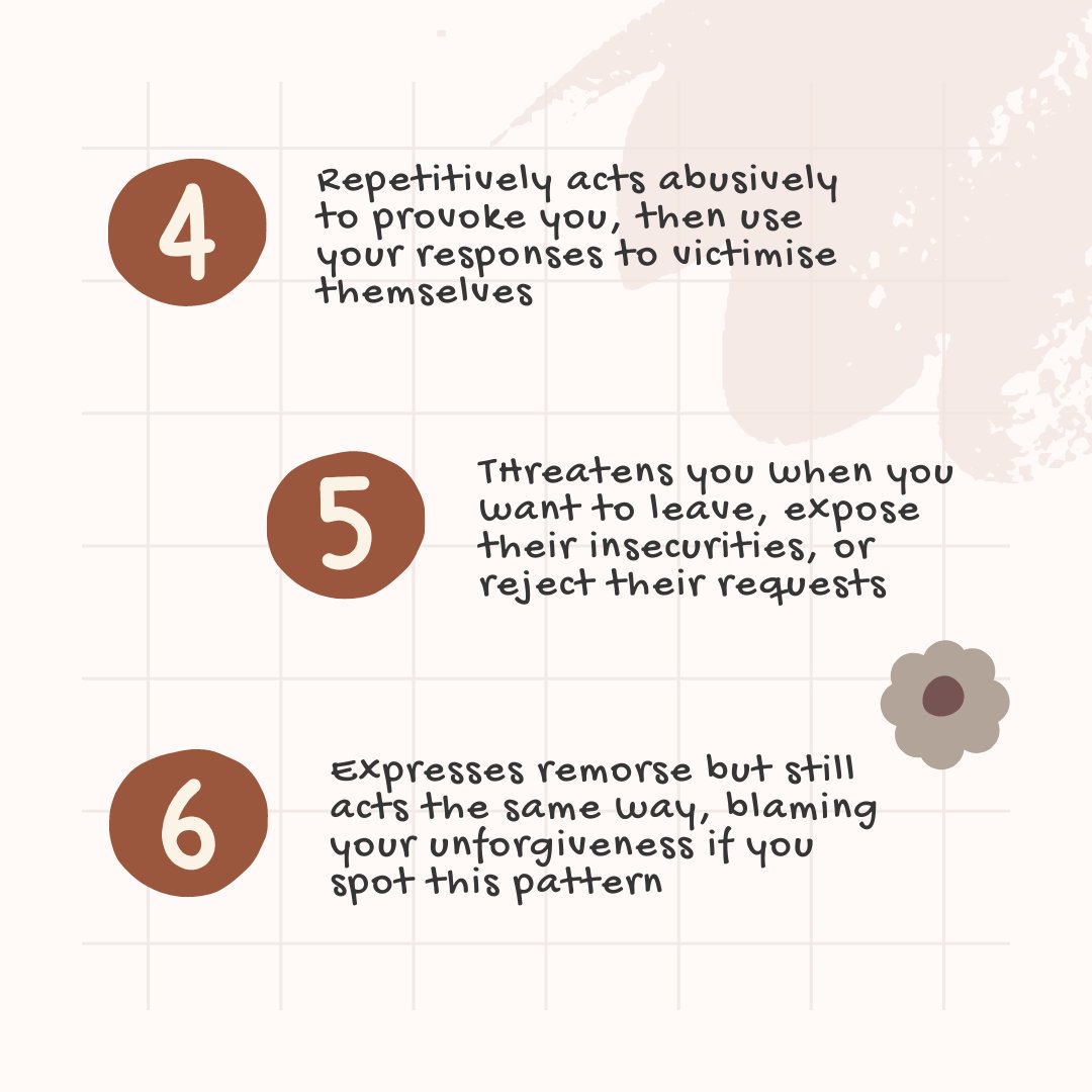 Friends can exhibit narcissistic behaviours too. Keep an eye on these typical signs and seek support if needed 🔍
-
#parmisupport #mentalhealth #wellbeing #narcissism #narcissisticabusesurvivor #friends