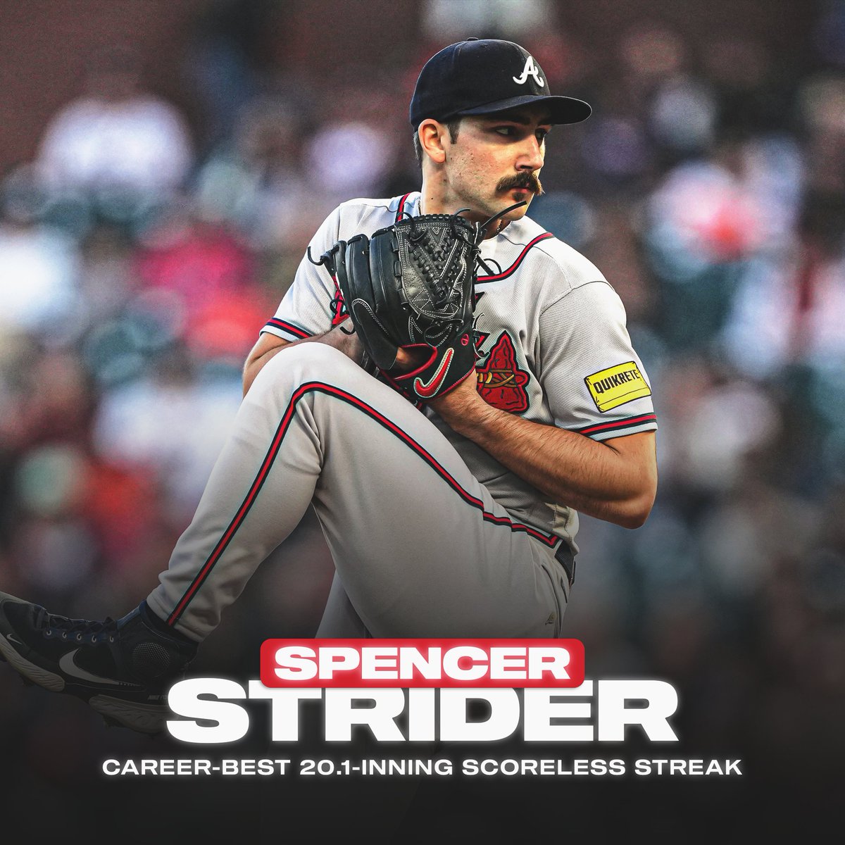 FanDuelSNBraves's tweet photo. Add it to the Cy Young resume 📋 https://t.co/jrR3QWfXNt
