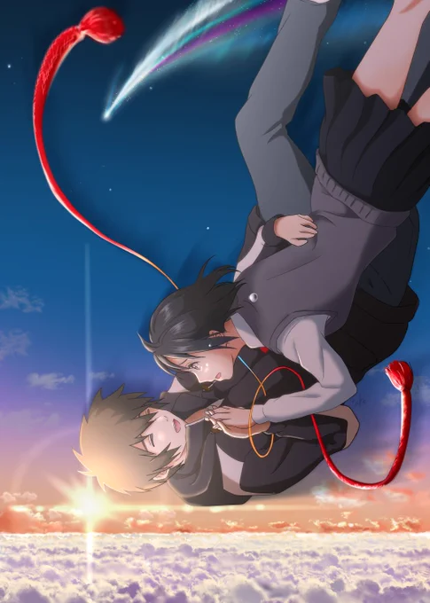 君の名は。公開七周年おめでとうございます  #君の名は #君の名は7周年