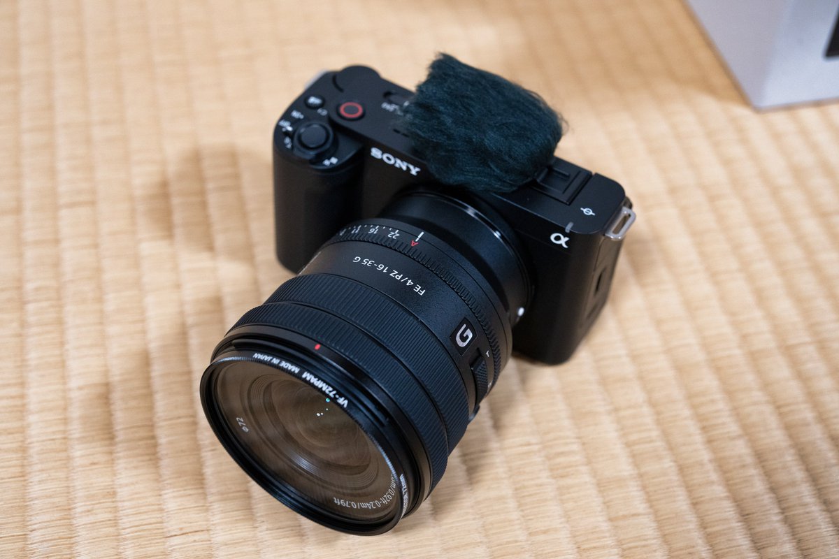 ソニーのvlogcam、ZV-E1を買いました。レンズ16-35mm f4 Gも買いました。
#ZVE1 #SELP1635G
