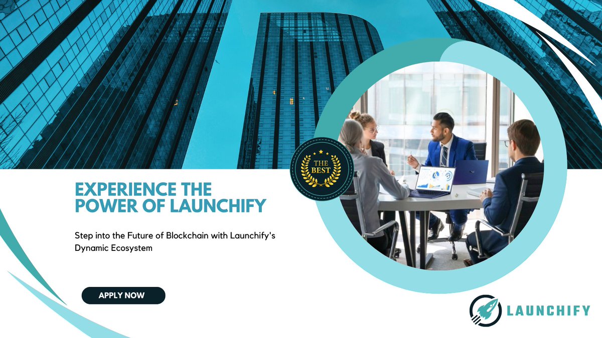 LaunchifyGlobal's tweet photo. Join Launchify's mission to empower, collaborate, and revolutionize blockchain.  
Whether you're an investor, innovator, or enthusiast, our platform has something for you. Let's create the future together!  
🌐 #BlockchainRevolution #LaunchifyMission https://t.co/U6U6KyjP5F