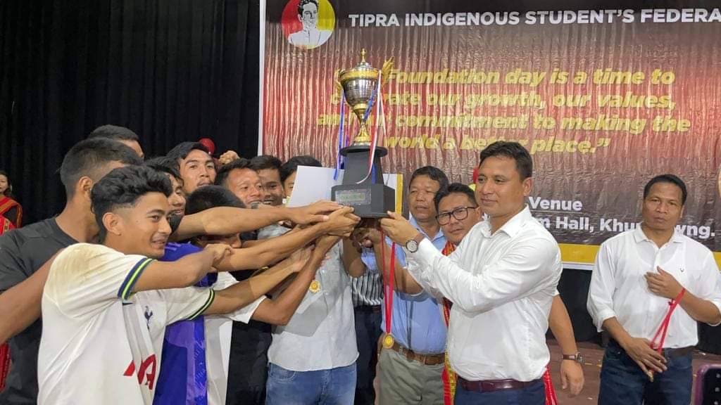 tisftipra's tweet photo. Glimpses from the Tipra Indigenous Students Federation - TISF ’s 1st Foundation Day celebration.

#StudentUnityLongLive 
#TISFLongLive https://t.co/C8ksrTXZc7