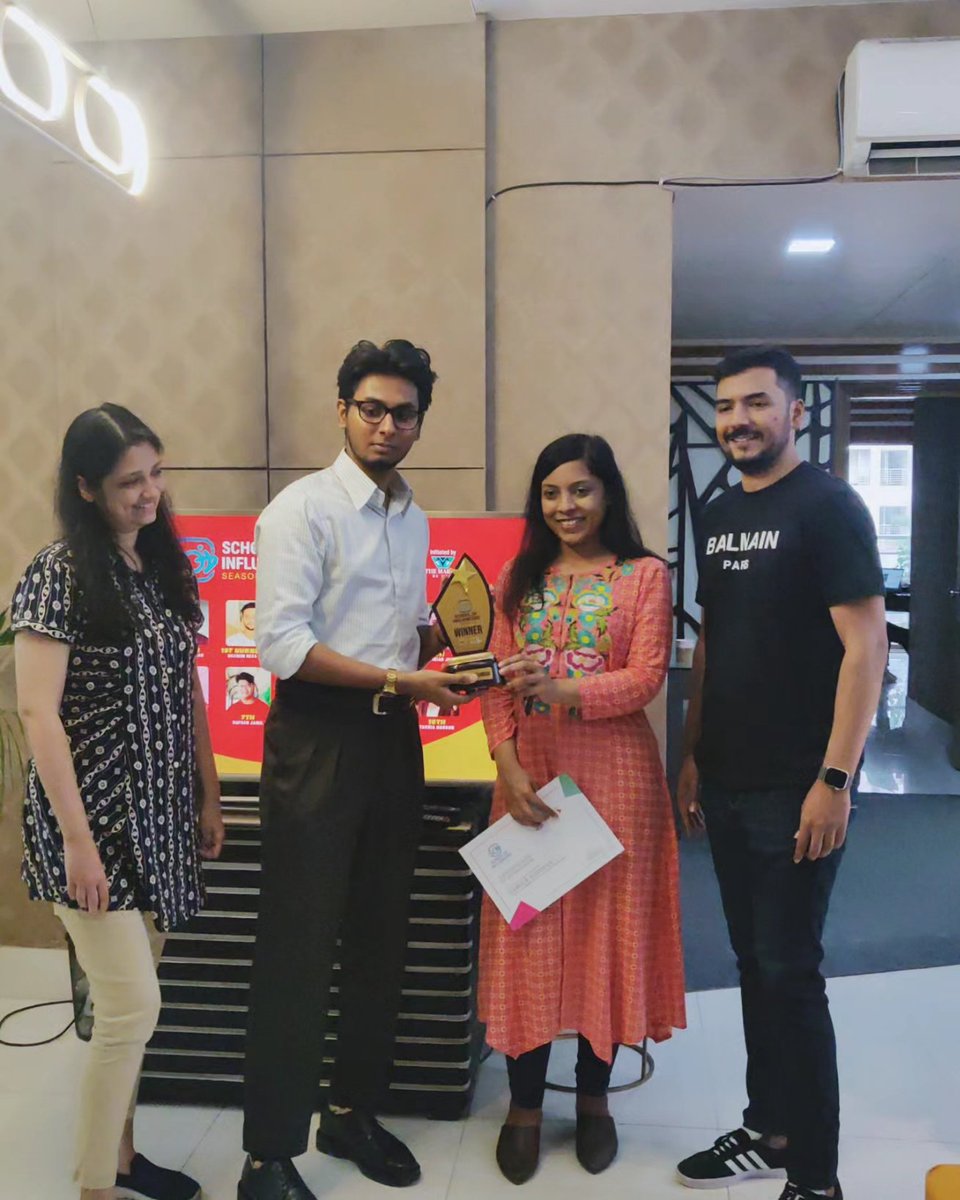Awarded the title of best Content Creator in Chittagong.
Throughout this journey, I am grateful for those who have supported me and those who have mocked me. 
@bKash
#samiurrahman
 #samiurrahmanmagnetism
