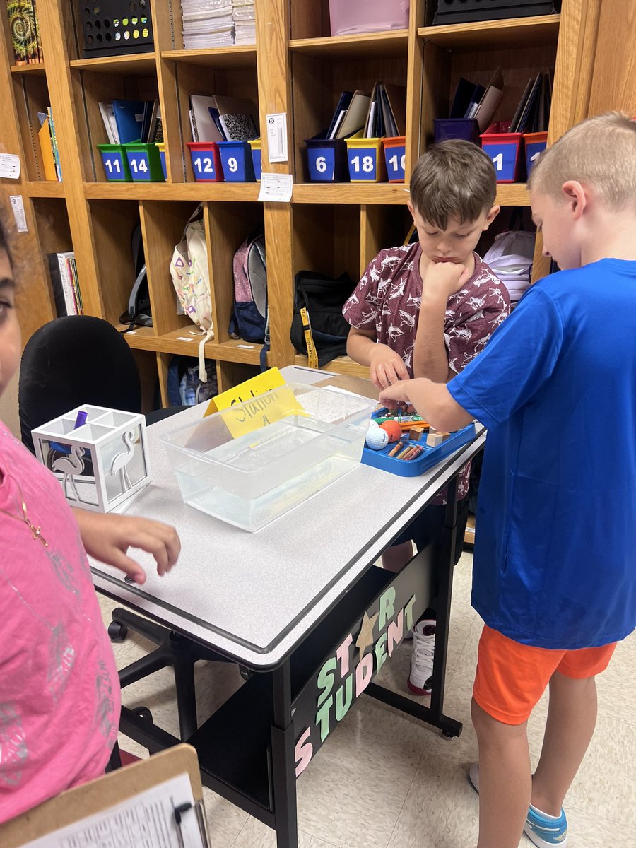 OCTPriesand's tweet photo. Testing out properties of matter today. https://t.co/FLHW7fIYMR