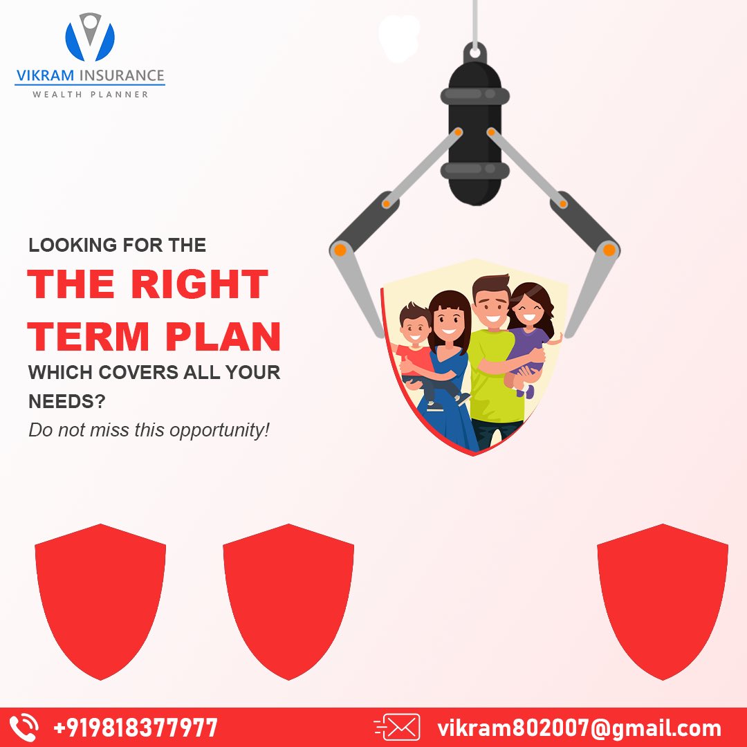 VikramJSingh81's tweet image. Protecting my future with the right term plan insurance - because peace of mind is the ultimate investment 💡🛡️

For more information please contact us on +919818377977 or mail us at vikram802007@gmail.com

#SecureYourTomorrow  #TermPlanInsurance