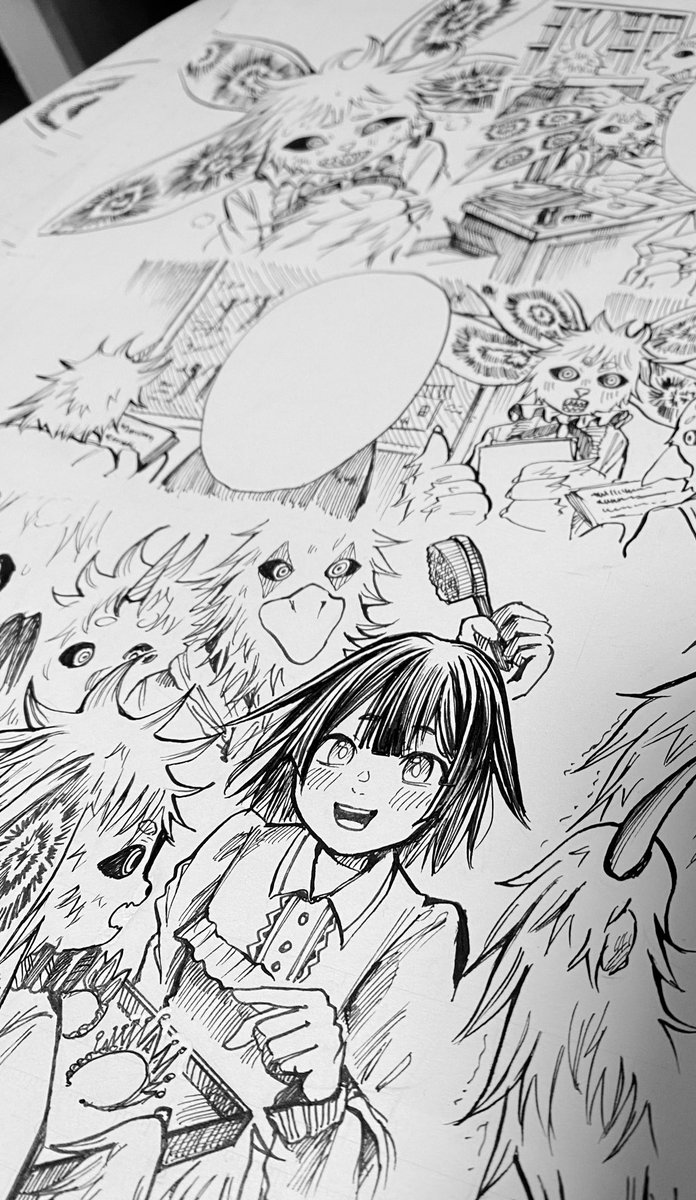 めっちゃ描き込むじゃん...
