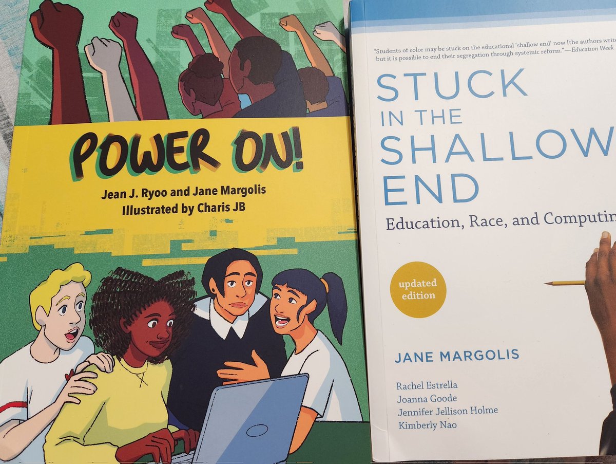 JoseLSilvaSmith's tweet image. What a way to finish the week with these two amazing books from @ExploringCS! Thank you!โค๏ธ๐๐ #TISDProud #ExploringCS