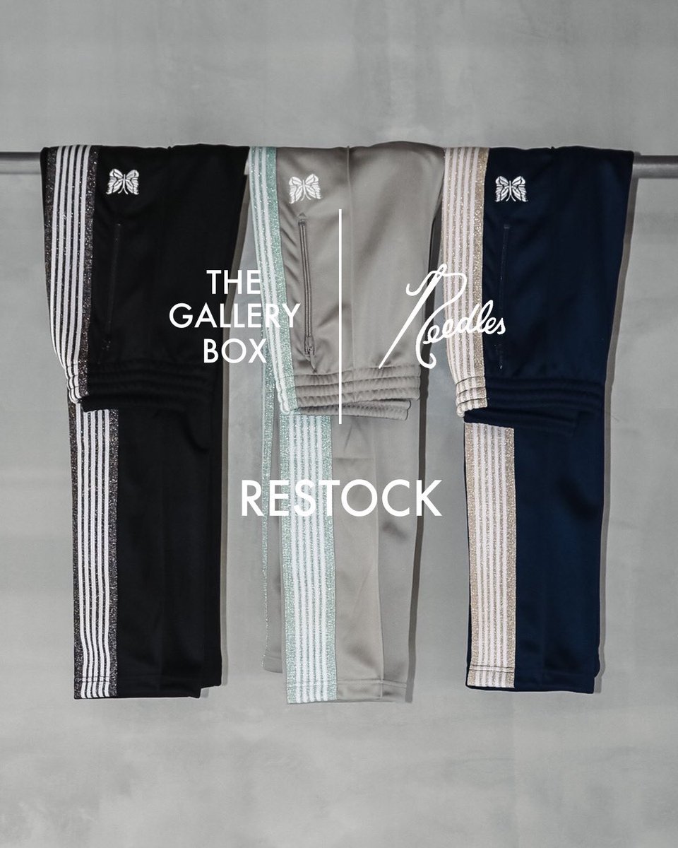 box_gallery's tweet photo. 【 Needles × THE GALLERY BOX 】

RESTOCK 8月26日(土)   20時よりオンラインストアにて販売開始。

NeedlesとTHE GALLERY BOXによる第1弾となるコラボレーションアイテムの再販が決定。前回販売時には即完売した人気カラーBLACKも登場。

是非この機会をお見逃しなく。

#needles #ニードルズ https://t.co/frUq6uFPMl