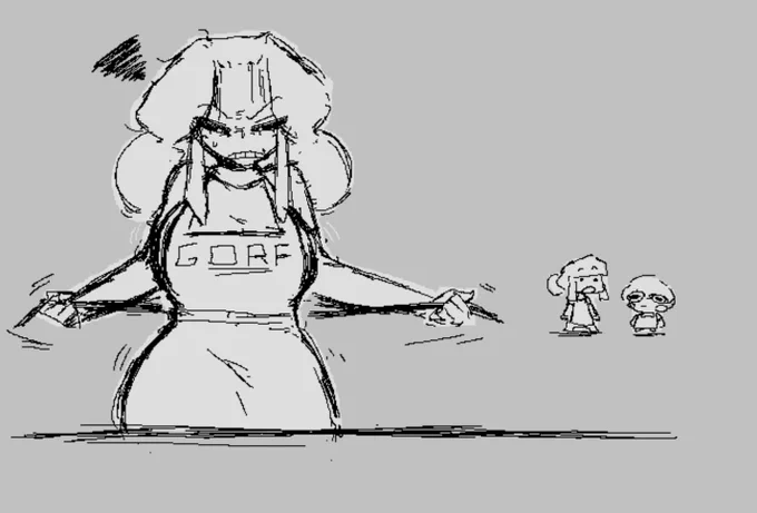 Gorf apron 