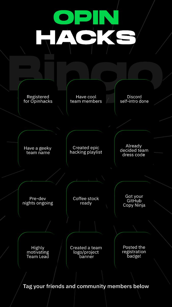 mefisto_04's tweet photo. 🚀👩‍💻 Ready to innovate and conquer challenges? Join the ultimate hackathon experience at @opinhacks!

 🌟 Unleash your creativity, win amazing prizes, and network with brilliant minds.

#OpinHackers
#OpinHacks https://t.co/GDGaa4nc3Q