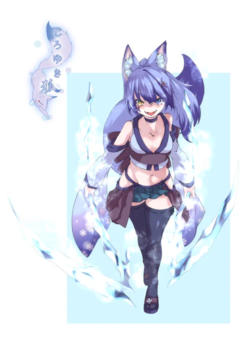 #うちの子#オリジナル バトルジャンキーゆっきーロゴを添えて 