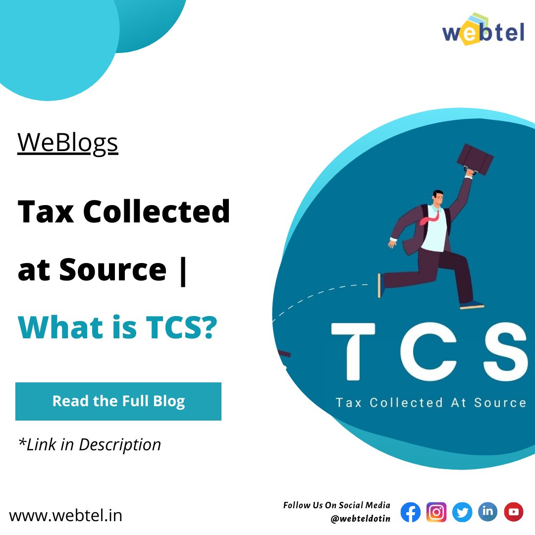 webteldotin's tweet image. Stay in the know! Learn all about TCS and its significance in the tax landscape. 📚🧾 

👉 Click here to read the full blog: webtel.in/Blog/What-is-T…
.
.
.
#TCS #TaxCollectionAtSource #TaxCompliance #TCSUpdates #Taxation #webtel