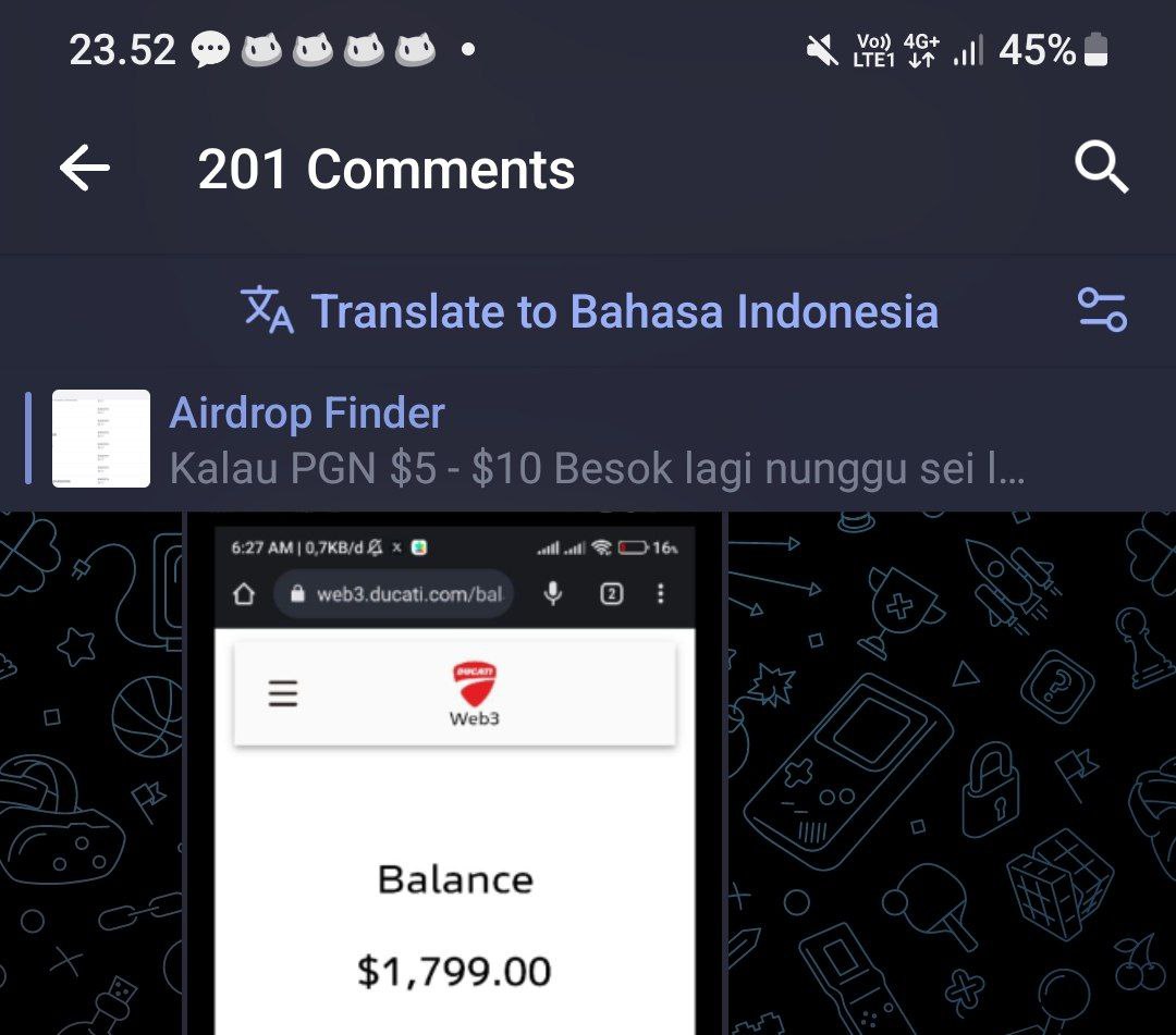 sociopath633's tweet photo. already withdraw from @DucatiWeb3 https://t.co/jwacPn0Nlc 
Those who are selling for $ 10, how are you doing, even though the wd fee is $ 25 😁 Come on, if it sells, it's fast. Those who haven't sold, hopefully they will sell quickly
https://t.co/QGxJ44Y2SS https://t.co/AyYelx2zgH