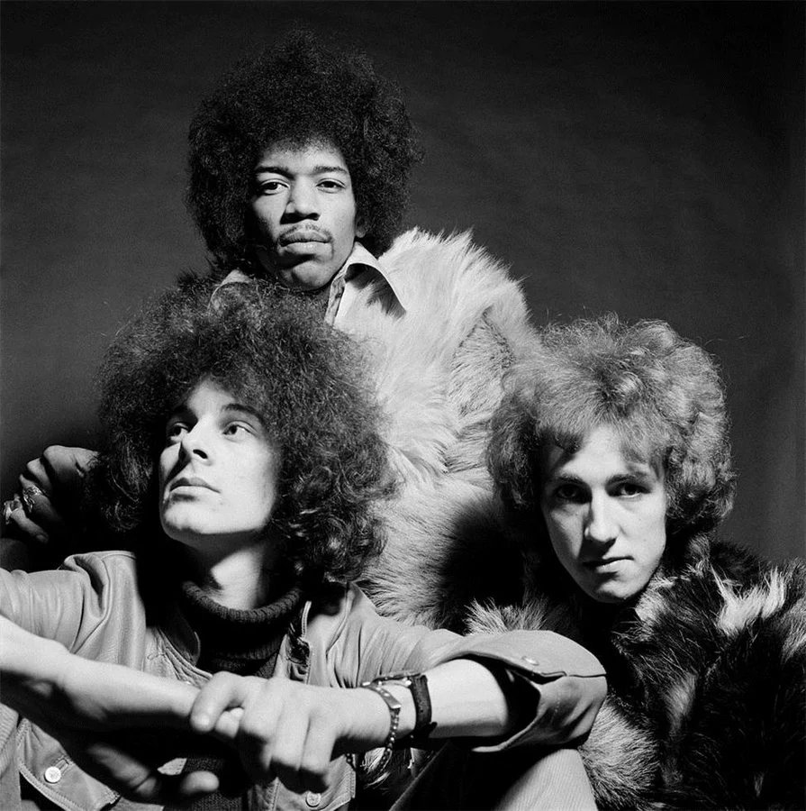 The Jimi Hendrix Experience, 1967. Photo by Gered Mankowitz.