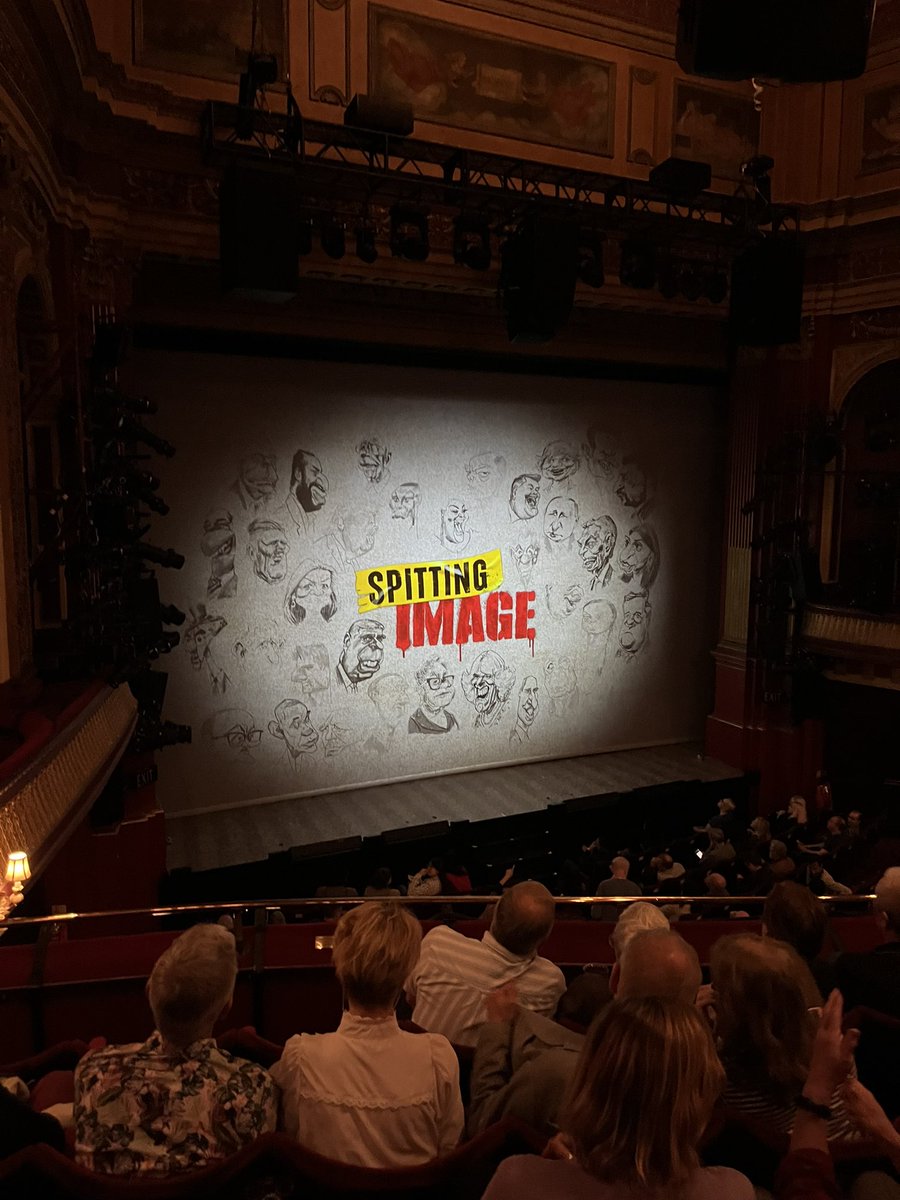 Last two shows of @SpittingImage for now. An incredible project to have worked on, with so many brilliant people. Learned so much working with @SeanFoleyJ @mattforde the extraordinary cast, crew, voice artists who made this mad thing spring to life.