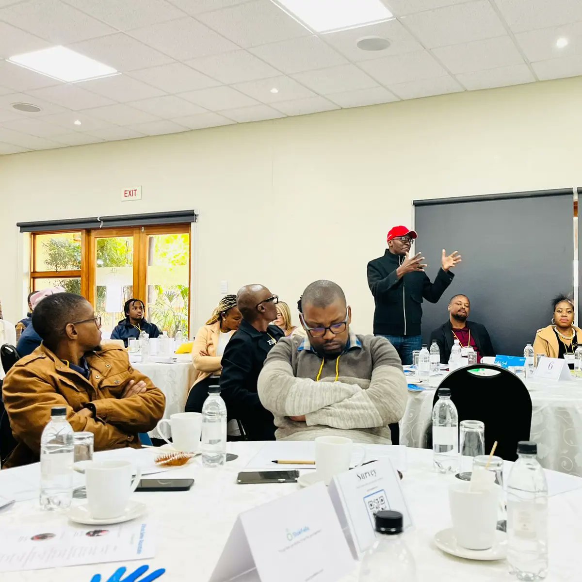 Questions and answers time with our Keynote Speaker Refilwe Buthelezi produced some very insightful discussions.

#SKhulaSonkeRoundtable #Stokvels #PowerOfTheCollecive