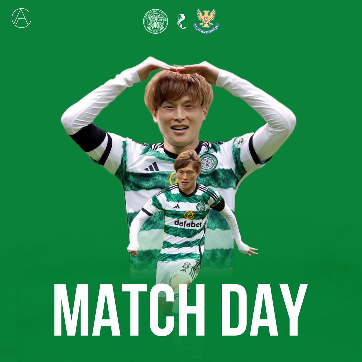 _AllCeltic's tweet photo. MATCH DAY: 
🆚St Johnstone 
⌚️3:00PM 
🏟️Celtic Park 
📺❌
💻Live on Celtic Tv (outside uk and Ireland)
🖥️VAR in Operation

📲Follow @_allceltic for daily Celtic news 🗞️ https://t.co/lY6XBUAwMZ