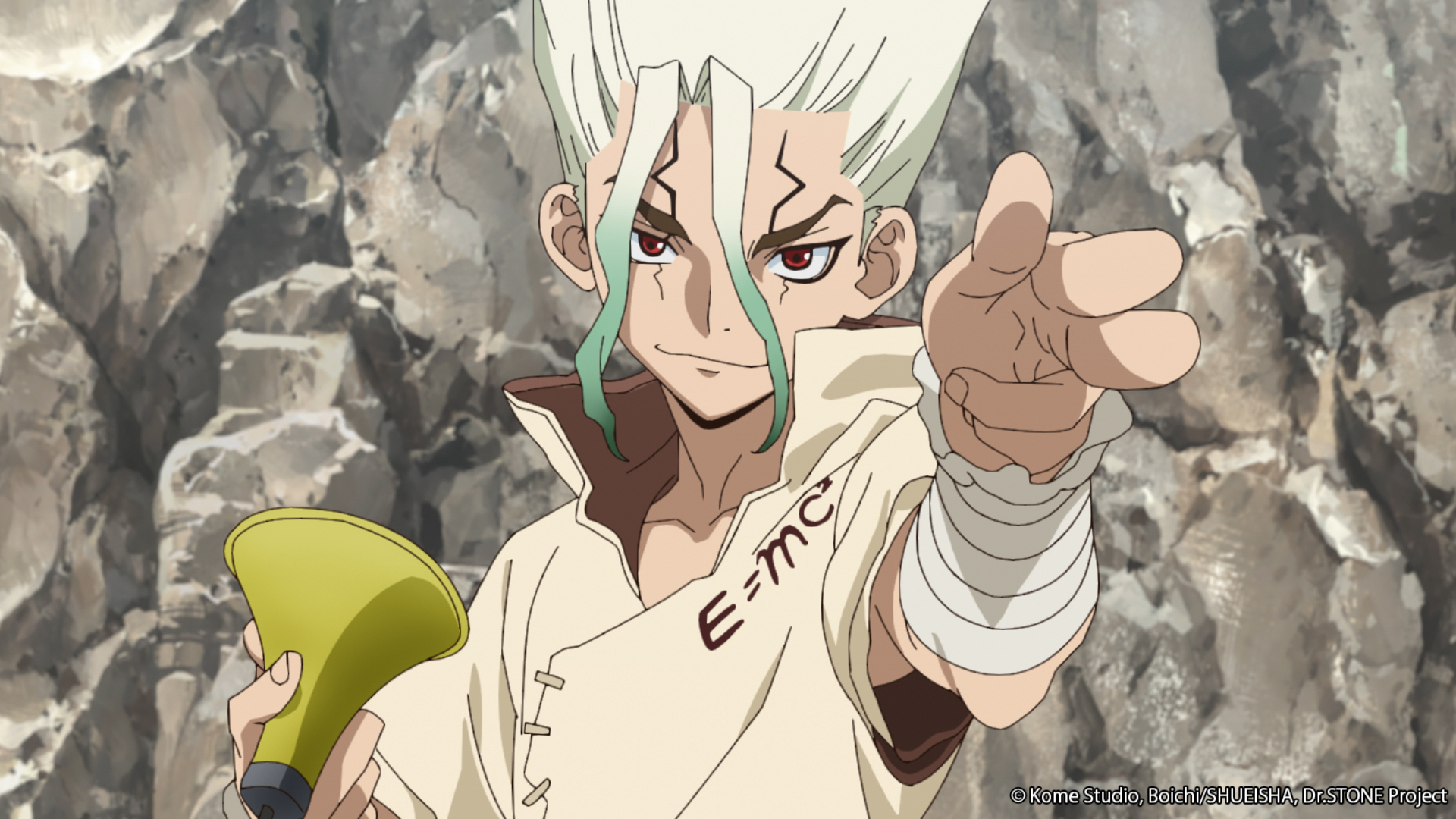 Crunchyroll.pt - (04/02) Hoje é dia do nosso cienceiro! Feliz aniversário,  Chrome 🥳🎉🎉 ⠀⠀⠀⠀⠀⠀⠀⠀⠀ ~✨ Anime: Dr. STONE / 🎨 Arte: Equipe Técnica de Dr.  STONE