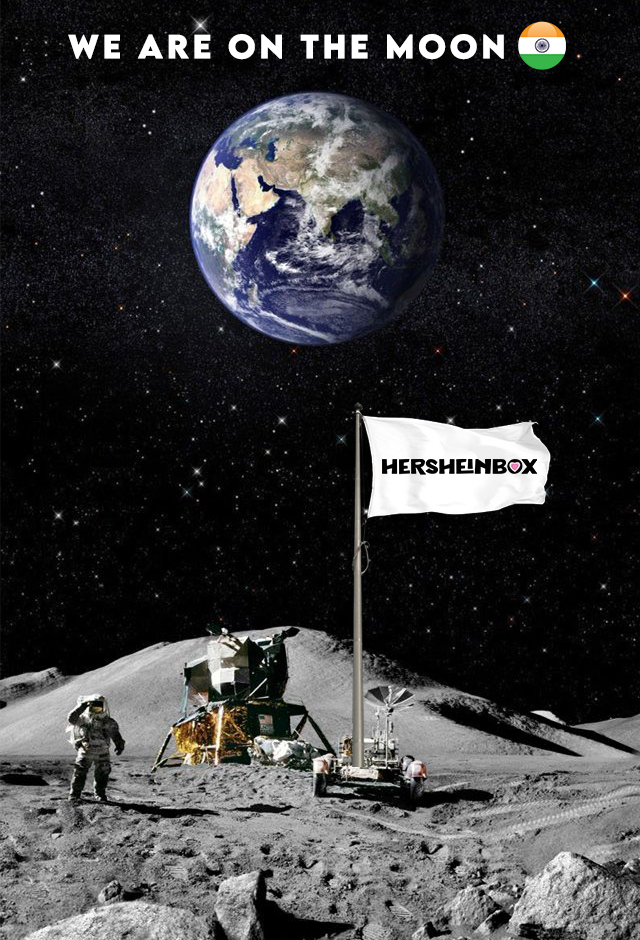hersheinbox's tweet photo. Together, we have all come too far. 💫

Congratulations to #isro team, for making this happen!! 🌚 👏

#chandrayaan3 #isroindia #missionaccomplished https://t.co/NGFygCIZCm
