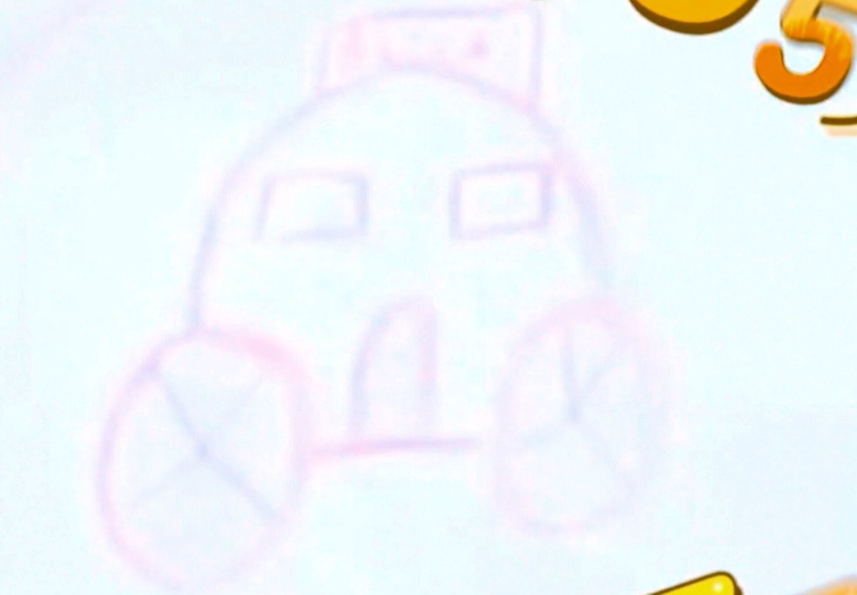 Freen0808Becky's tweet image. なんでもこなせてイケもバブもビジュアル最強なbecが絵だけ「これ」なの愛おしいよね🥺freenちゃんが溺愛する気持ちが分かる！各界隈の画伯たちってなんの迷いもなくササっと描き始めるから好き❤️（３枚目:小嶋さんのカエル/４枚目:生ちゃんの笛を吹く人）
#freenbecky
#kojiharunyan