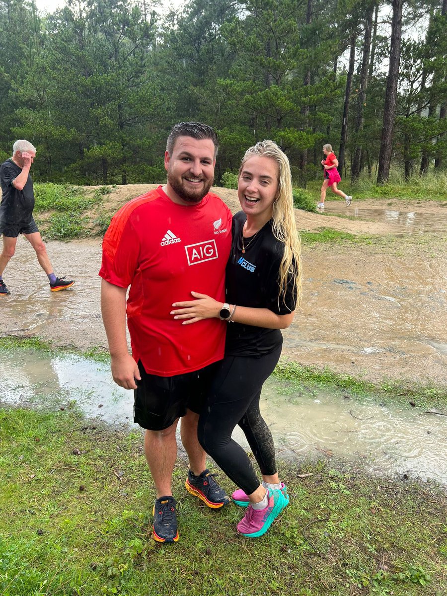 toriakeith's tweet photo. The wettest @parkrunUK EVER this morning 🌧️ 

Probably our last one before the big day 👰🏼 

#anglesey #parkrun #morningrun https://t.co/1ulMyd0Amv
