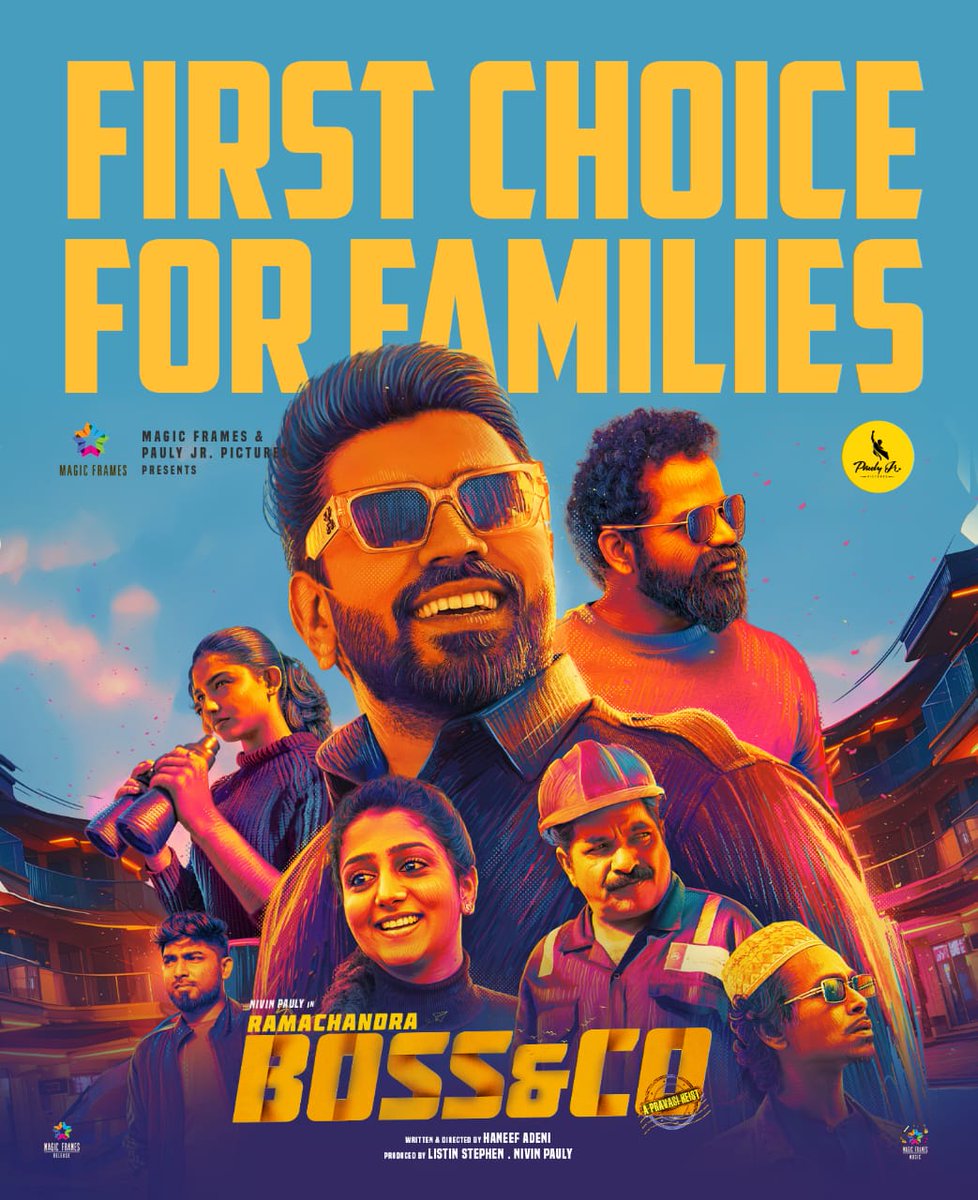 Vignesh85560324's tweet photo. Thank you ❤️

#RamachandraBossandCo #BossandCo #InCinemas

@nivinpaulyactor @haneef_adeni @iamlistinstephen @magicframes2011 @paulyjrpictures @vinayforrt @jaffaridukki_official @mamitha_baiju @arsha_baiju @vijileshvt @sreenath_babu @munishpergram @vishnuthandassery @nishadhyusuf https://t.co/AFcVf41giC