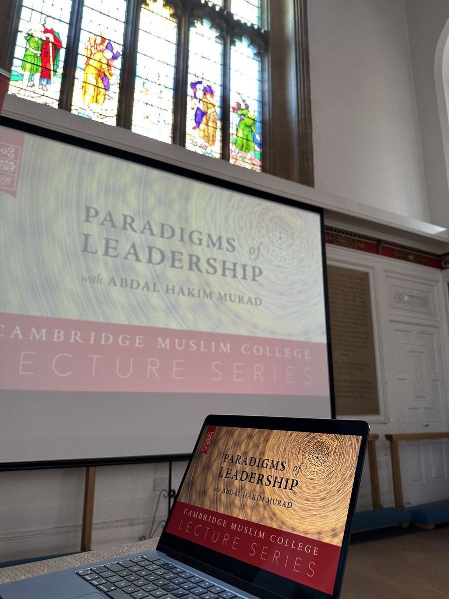 CMC_Cambridge's tweet photo. Our 24th instalment of our popular lecture series #ParadigmsofLeadership kicks off this morning! https://t.co/Btdf9vfk2B