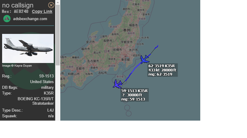 FMilcoms's tweet photo. Two cells of #DIRCA flt (#F35) headed to Alaska from Okinawa with support from #BORA flt.
BORA 12 #AE0240 RODN-RODN
BORA 11 #AE012F RJTY-PAEI
DIRCA 61 RODN-PAEI
BORA 22 #AE07B6 RODN-RODN
BORA 21 #AE022F RJSM-PAED
DIRCA 71 RODN-PAEI
#CW 518 https://t.co/QzhxJZZa6E