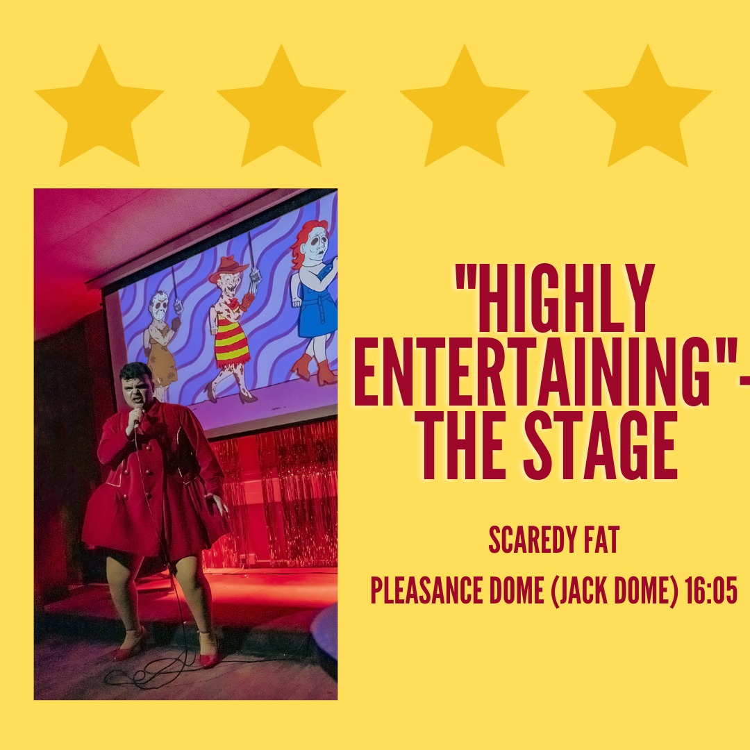 3 MORE SHOWS!!! Come to the movies with Scaredy this weekend or Bank Holiday Monday! On 4.05pm @ThePleasance Saturday, Sunday and Monday, don't miss it! Final weekend of @edfringe here we go!! #FillYerBoots